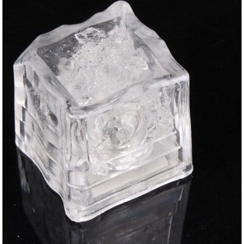 DIY Party Decorative LED Ice Cube Light Multi-Color Liquid Sensor Ice Cube Light LED Glow Light Drinking Wine Wedding