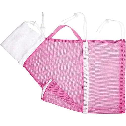 Cat Shower Net Bag Cat Grooming Bathing Bag Adjustable Cat Washing Bag Multifunctional Cat Restraint Bag