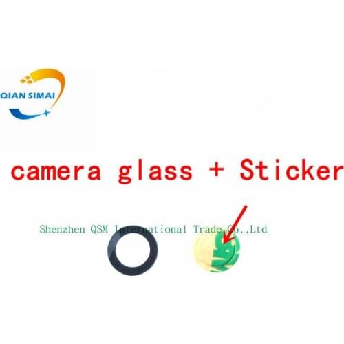 New 6.3MM Optics glass lens for Sony xperia Z L36h C6602 C6603 back camera lens with sticker replacement parts