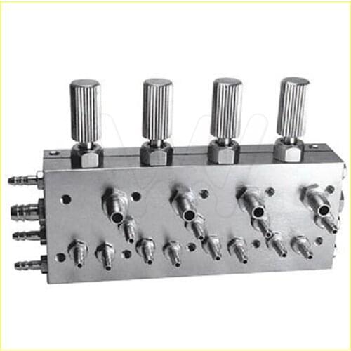 Dental Chair 4 in 1 Valve Dental Device Air & Water Diaphragm Membrane Valve