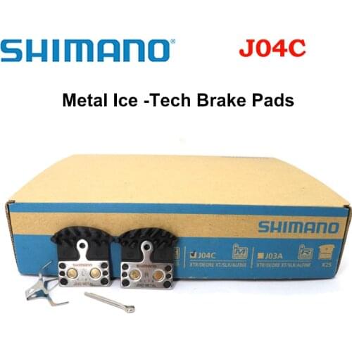 SHIMANO Disc Brake Pads DEORE XT SLX DEORE J03a Resin Ice Tech J04C Metal Ice Tech Brake Pad MTB Mountain Bike Pads