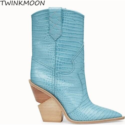 Женские ботильоны на танкетке TWINKMOON China At AliExpress