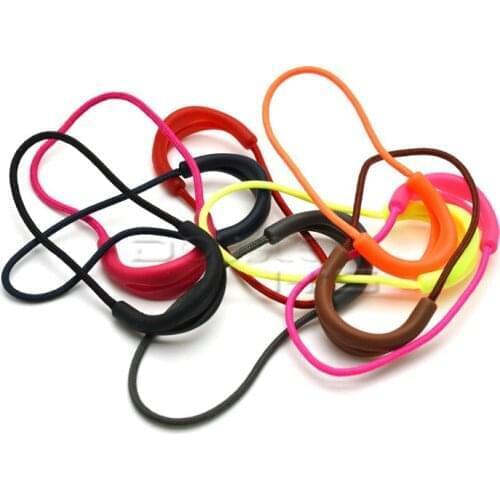 50pcs/lot Mix Color U Shape Cord Zipper Pull Strap Lariat For Apparel Accessories
