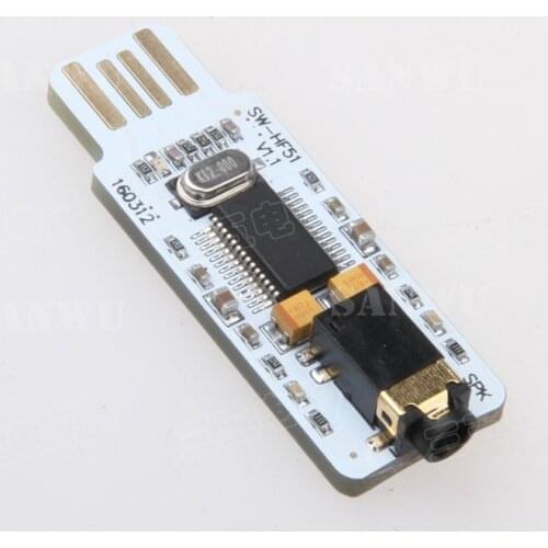 USB PCM2704 sound card Mini DAC sound card USB desktop notebook PC external independent drive