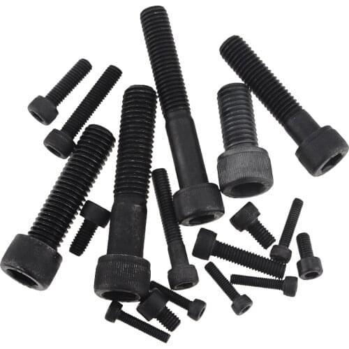DIN912 Grade 12.9 Allen Socket Head Screw M1.6 M2 M2.5 M3 M4 M5 M6 M8 M10 M12 M14 Hexagon Socket Head Cap Screws M2*3 M3*4 M4*6