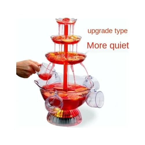 210 Red wine Fountains Factory Hotel Buffet Restaurant Wine Fountain Wine Export Machine Chocolate Fountain 110V/ 220V 24W