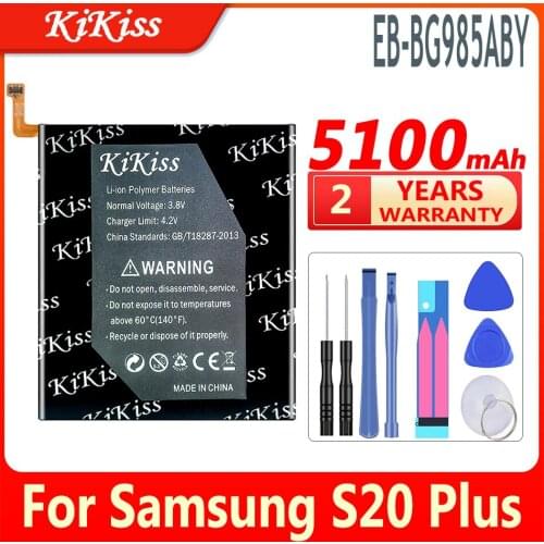 5100mAh Battery EB-BG985ABY For Samsung Galaxy S20+ S20 PLUS S20Plus High Capacity Phone Batteries Batterie Bateria + Gift Tools