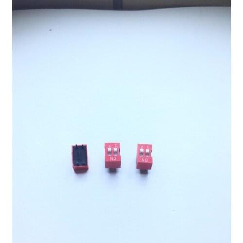 Free Shipping Lot of 50 X 2P,4P,6P,8P,10P Position DIP Switch 2.54mm Pitch DIP Switch