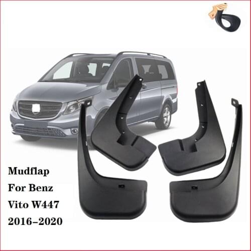 Car Mudflap For Benz Vito W447 2016-2020 Fender Mud Guard Splash Flaps Mudguard Accessories