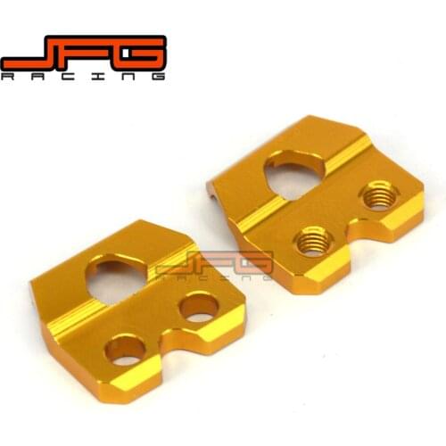 CNC Brake Line Hose Clamps Holder For SUZUKI RM85 02-17 RM125 RM250 01-13 RMZ250 04-19 RMZ450 05-19 RMX450Z DRZ400SM Motorcycle