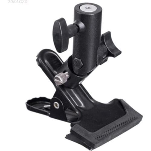 E-Shape Portable Background Light Stand Support Bracket Kit Adjustable Photo Backdrop Stand Reflector Holder Clamps