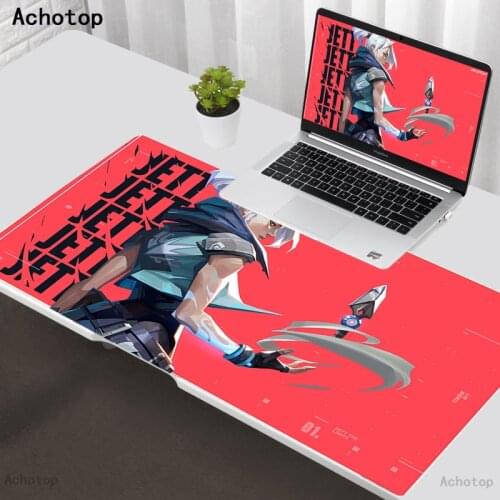 Nice Quality VALORANT Comfort Mouse Mat Gaming Mousepad Tapis Souris Free Shipping 40x90 Large Mouse Pad Keyboards Mat tappetino
