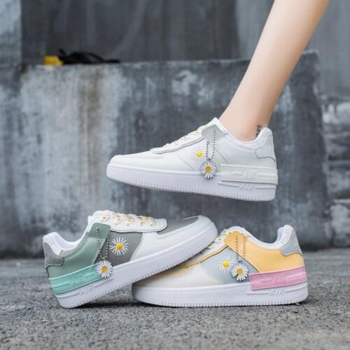 Big Size Women Sneakers Autumn Leather Light White Sneaker Female Platform Vulcanized Shoes Spring Casual Breathable Sports Shoe