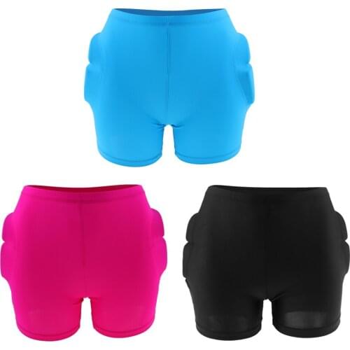 Skiing 3D Hip Protection EVA Padded Short Pants Protective Gear Guard Shorts for Women Men Size X/XL