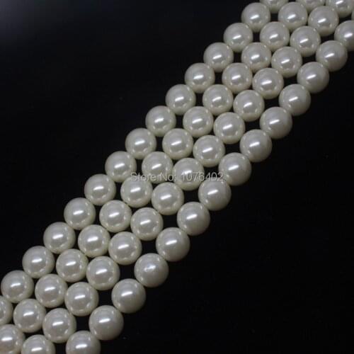 Mini. order is $7!Wholesales 210pcs,12mm White Plastic Pearl Round Loose Beads