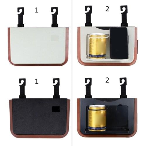 Upgrade Foldable Car Trash Can Hanging Multifunction Car Seat Back Waste Bin Garbage Can Waterproof Umbrella Storage Bucket