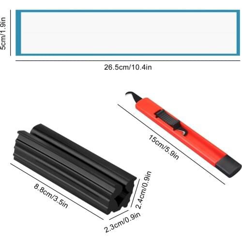 DIY Golf Club Kit Rubber vice clamp + Regrip Tool Install Change Steel + Hook Blade Utility Knife + 13Pieces Grip Tapes