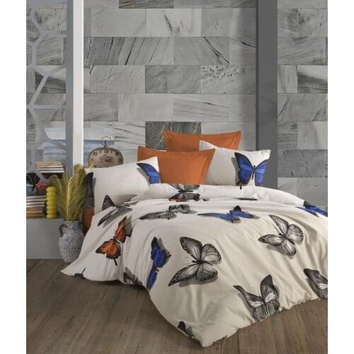 Duvet Cover World Single Personality Ranforce Duvet cover Colorful Butterfly