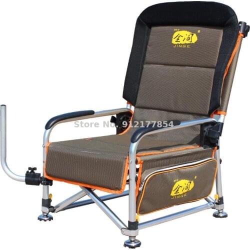 Fishing chair new 18T recliner table fishing chair raft fishing chair multifunctional portable folding chair fishing chair wild
