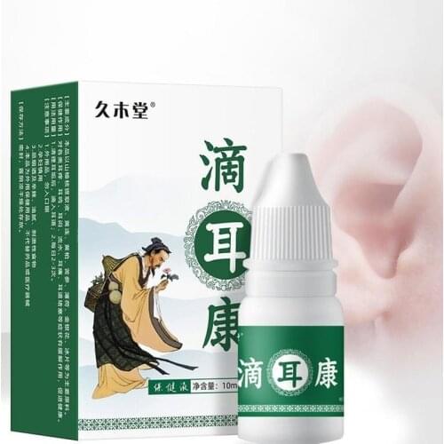 Ear Itching Relieve Liquid Ear External Otitis Media Soreness Tinnitus Chinese Herbal Medicine Oil Health Care Effectively 10ml