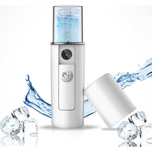 Portable Facial Steamer Spray Ultrasonic Mini Nano Mist Spray Handy Mister Device Face Moisturizing Instrument Humidifier