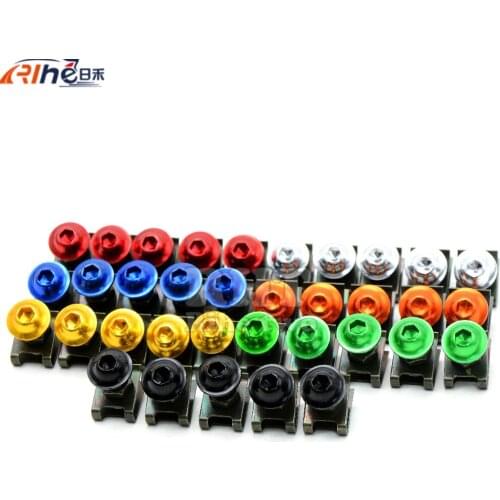 6mm motorcycle fairing screw for Suzuki GSF650 Bandit 2007 GSF 650 Honda CBR250R CBR300R CB300F CBR500R CB500F Shadow 750 Aero