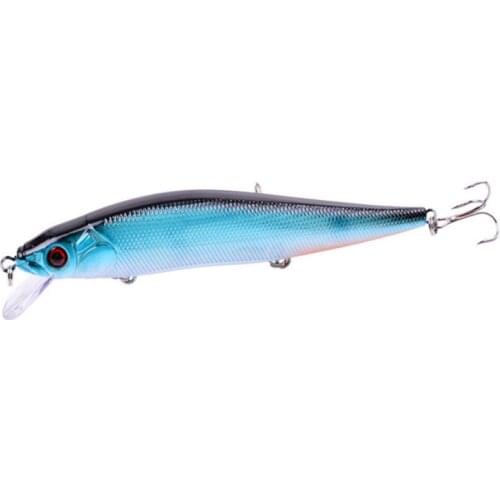 1PCS Long Shot Big Minnow Fishing Lures 140mm/23g Artificial Bionic 3D Eye SwimBait Wobblers for Pike Hard Bait Fishing Tackle