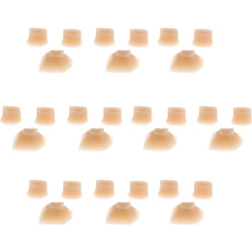 10 Sets Rubber Flute Piccolo Button Pads Flute Repair Replacement Parts