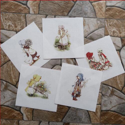 Material Knitted Apparel Dolls Print Fabric Sewing & Fabric Textile Tissu Cloth Patchwork Garden Girl Suede Fabric Other Fabric