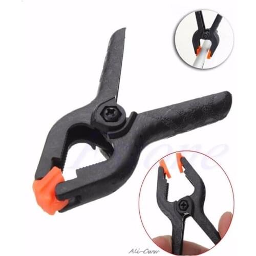 6PCS Grip Clips Hard Plastic Micro Spring Clamps Set DIY Tools