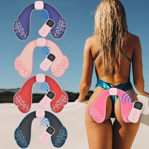 Body Shaper Hip Trainer Smart Electric Workout Hip Stickers for Offices/Home Body Relaxing Hand Massage Tool