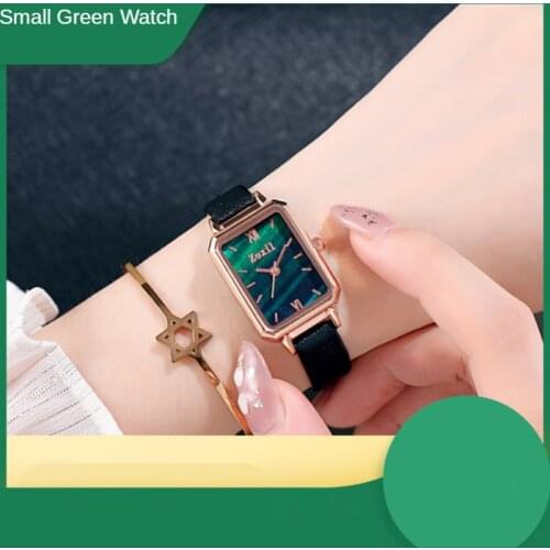 2020 trill watch live female watch web celebrity style restoring ancient ways is little green malachite green watches