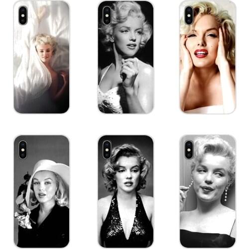 For Xiaomi Mi4 Mi5 Mi5S Mi6 Mi A1 A2 A3 5X 6X 8 CC 9 T Lite SE Pro Marilyn Monroe Accessories Phone Shell Covers