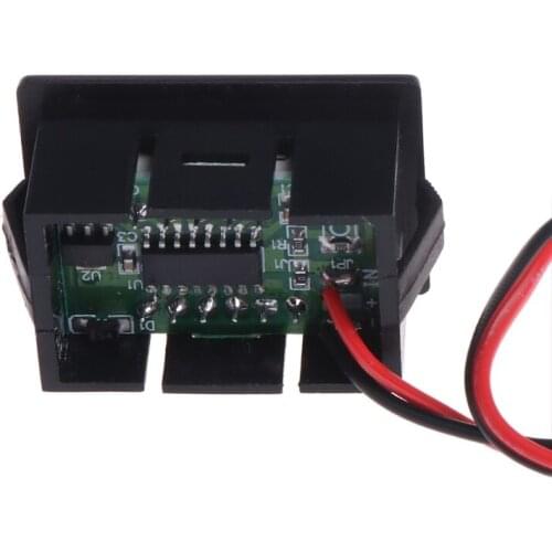DC 2 Wires 4.5-30V Mini LED Digital Display Voltmeter Volt Voltage Panel Meter G32C