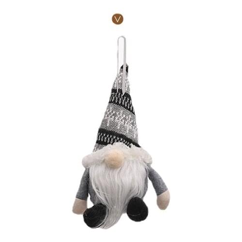 Best Selling Christmas Decorations Knitted Hat Forest Faceless Old Man Doll Window Doll Living Room Bedroom Home Furnishings