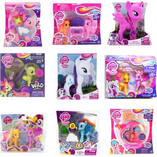 Hasbro MY LITTLE PONY PINKIE PIE Helicopter Doll TWILIGHT SPARKLE with Wings Model Toy Gift