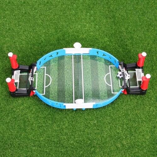 Mini Table Top Football Field with Balls Home Match Toy for Kids Competitive Football Toy Double Battle Puzzle Board Game