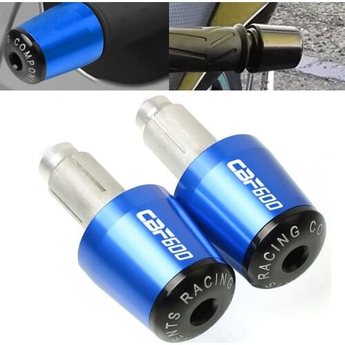 Handle Bar End Grips Cap Hand Bar Gear Balanced Plug Slider Handlebar End Grips For Honda CBF600 BCBF600SA CBF 600 CB600F Hornet