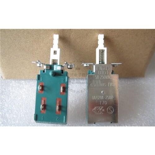 Original new 100% U1B1 power switch 4pin self-locking key switch 8A/128A 250V