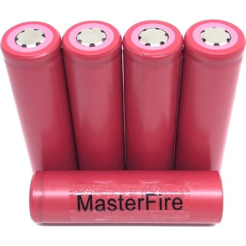 MasterFire 5pcs/lot Sanyo 18650 UR18650AA 2200mah Rechargeable Lithium Battery Lamp Flashlight LED Torch Laptop Batteries Cell