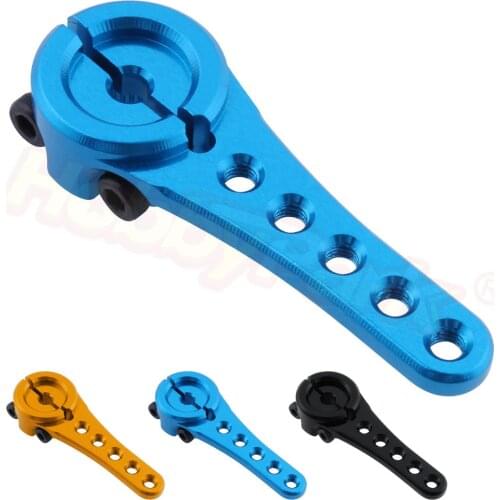 RC Car Steering Servo Horn Arm 25T Teeth Long For 1/10 1/8 1/5 Scale Nitro Power On/Off Road Monster Truck Buggy