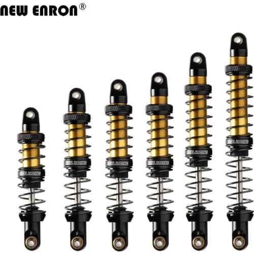 4Pc RC Oil Adjustable Metal Damper 70mm 80mm 90mm 100mm 110mm 120mm Shock Absorbe For RC Car Truck Crawler 1/10 TRX4 Axial SCX10