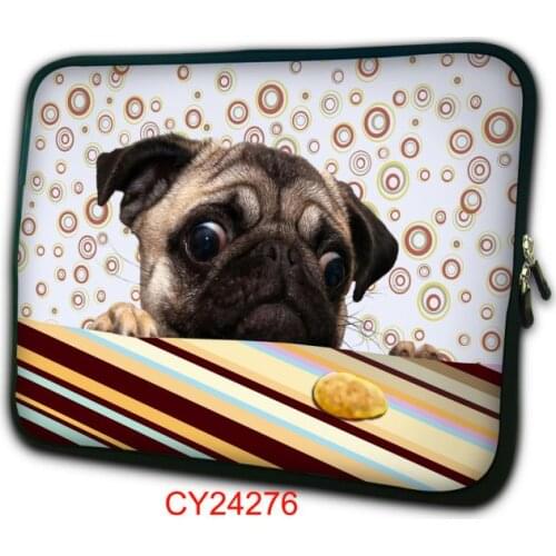 Cute Pug Laptop Sleeve bag Case for Dell Lenovo Asus Acer HP Computer 11 13 15 13.3 Laptop Sleeve 14 15.6 laptop Sleeve Case bag