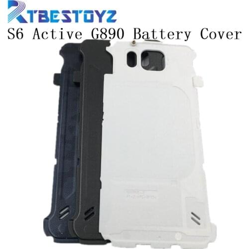 RTBESTOYZ Battery Back Door Rear Cover For Samsung Galaxy S6 Active G890 Housing Door Battery Cover