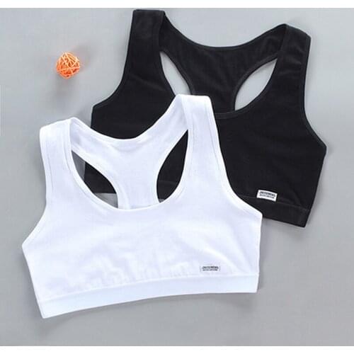 8-16Y Girls Training Bras Childrens Tops Adolescente Kids Underwear Girl Vest Student Lingerie Brassiere Teenage Clothing