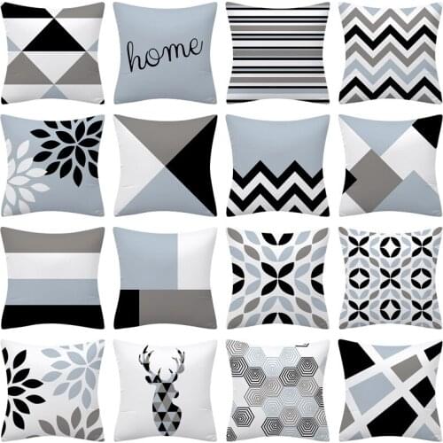 HOT SALES The Geometric Cushion Cover Throw Pillow Case for Home Chair Sofa Decoration Square Pillowcases