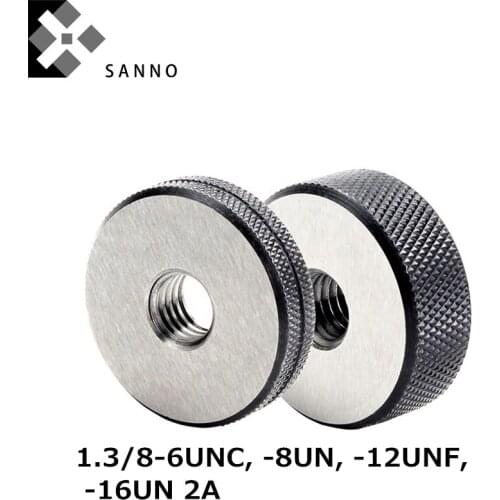 1.3/8-6UNC, -8UN, -12UNF, -16UN 2A American system thread ring gauges high precision go and no go screw gage