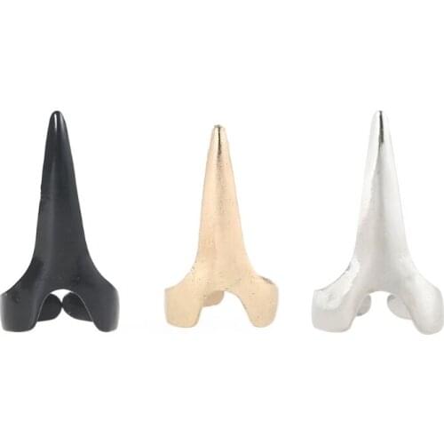 10pcs Hair Selecting Tools Metal Parting Ring Hair Sectioning Comb for Hair Braiding Weaving Curling Styling Extension