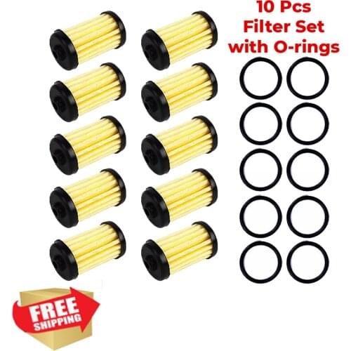 10 Pcs Tartarini Omnia Koltec Mimgas Atiker Aldesa Type Lock Off Valve Filter Set with O-rings