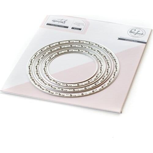 2021 AliliArts Metal Cutting Dies Folk Edge Circle diy Scrapbooking Photo Album Decorative Embossing PaperCard Crafts Die